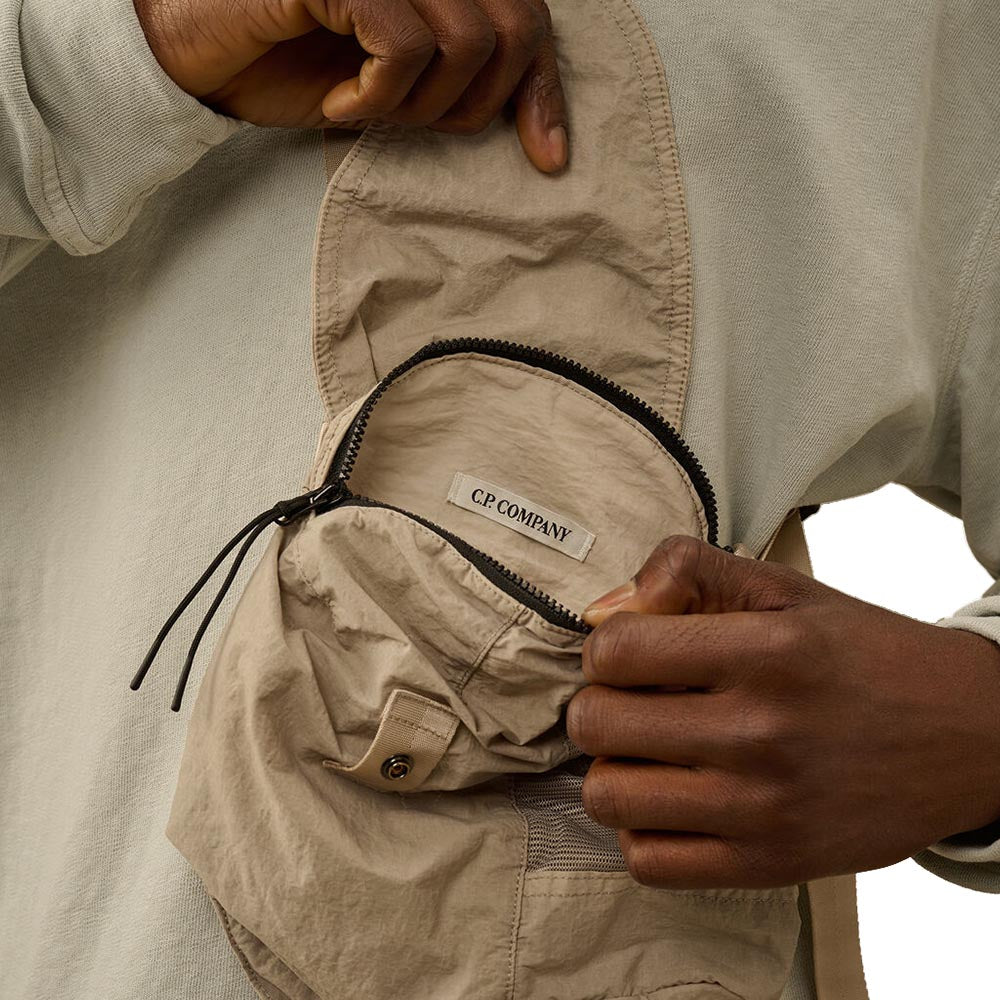 PLAIN PAPER TOUCH LOGO WAISTBAG
