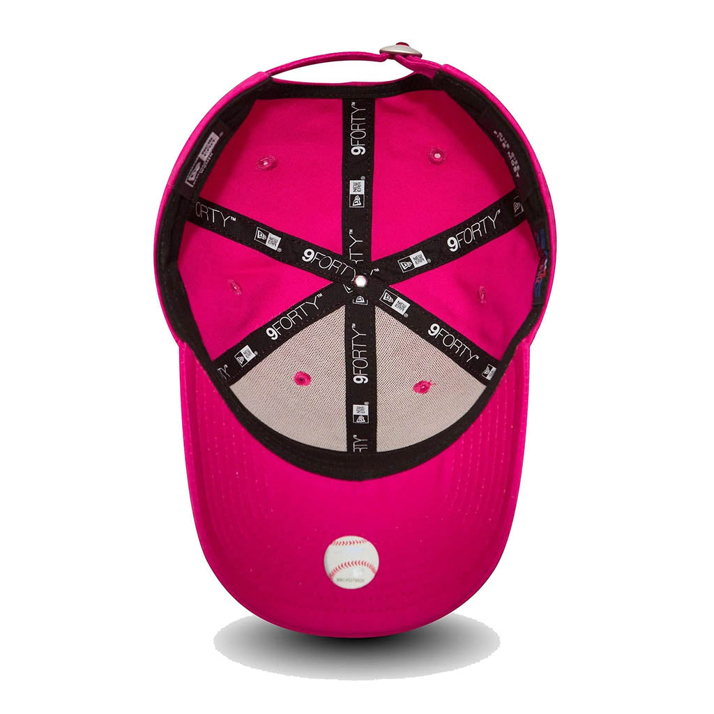 NEW YORK YANKEES ESSENTIAL BRIGHT PINK 9FORTY CAP