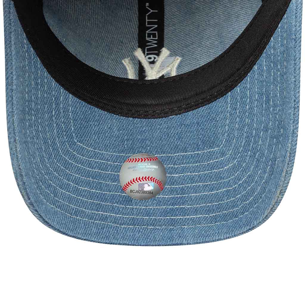 NEW YORK YANKEES MLB DENIM BLUE 9TWENTY CAP