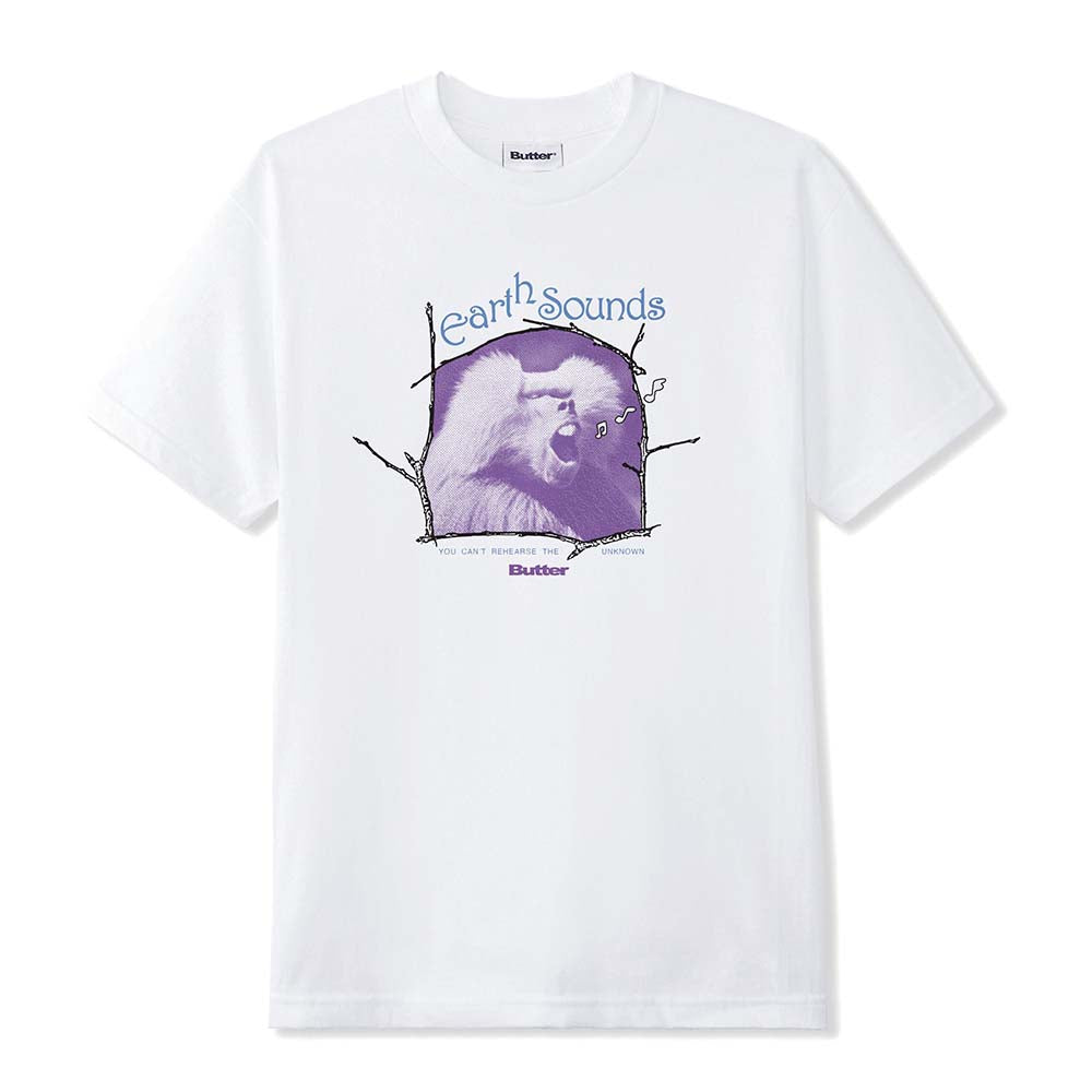 EARTH SOUNDS TEE WHITE