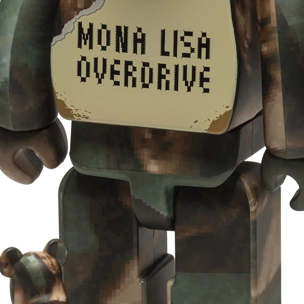 BEARBRICK 400% ZEROTARO MONA LISA OVERDRIVE 2-PACK