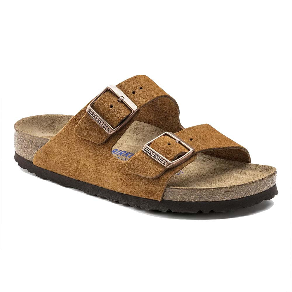 ARIZONA SOFT FOOTBED SUEDE LEATHER MINK