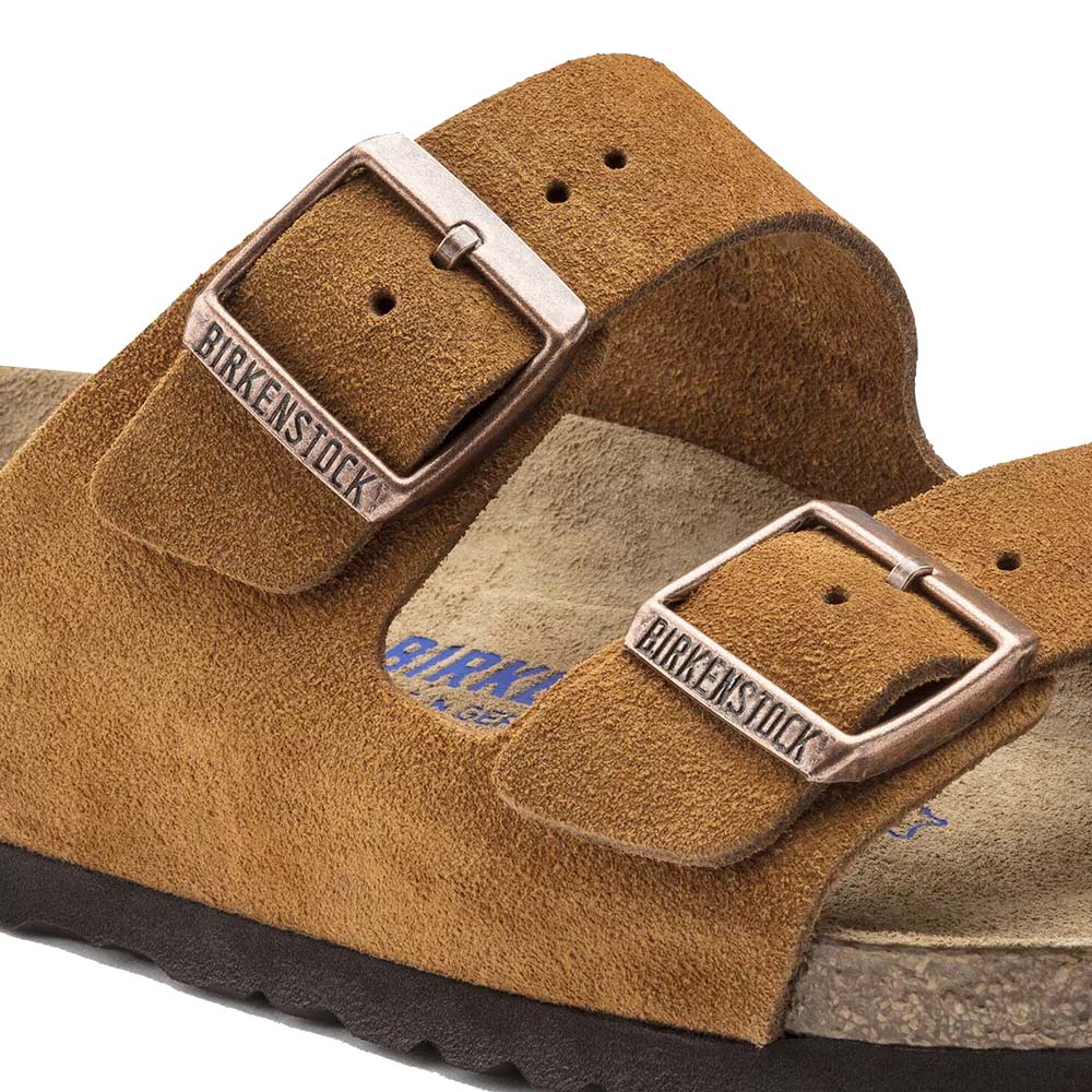 ARIZONA SOFT FOOTBED SUEDE LEATHER MINK
