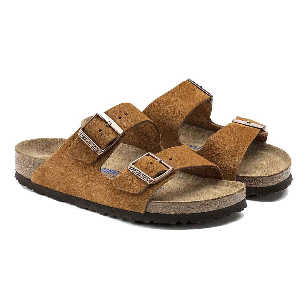 ARIZONA SOFT FOOTBED SUEDE LEATHER MINK