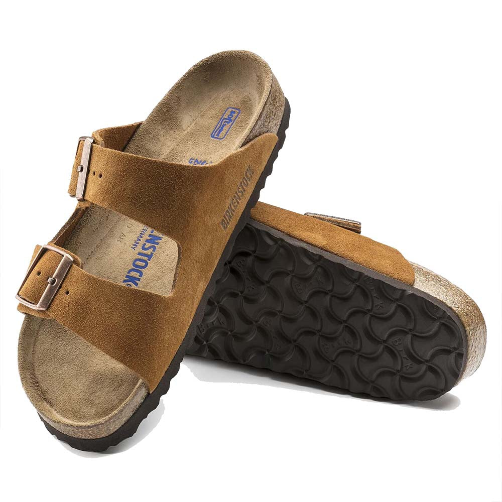 ARIZONA SOFT FOOTBED SUEDE LEATHER MINK