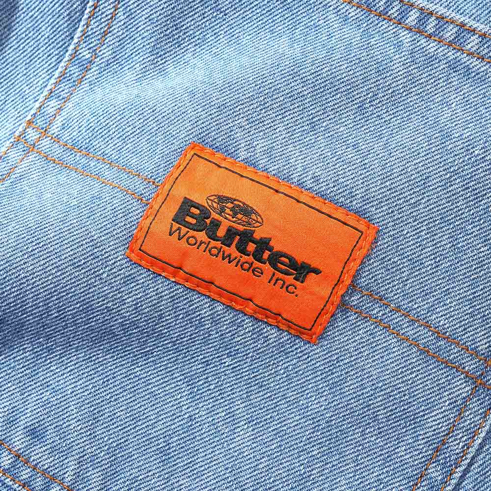 SANTOSUOSSO DENIM JEANS WASHED INDIGO