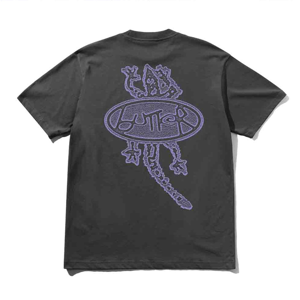 WIPEOUT TEE WASHED BLACK