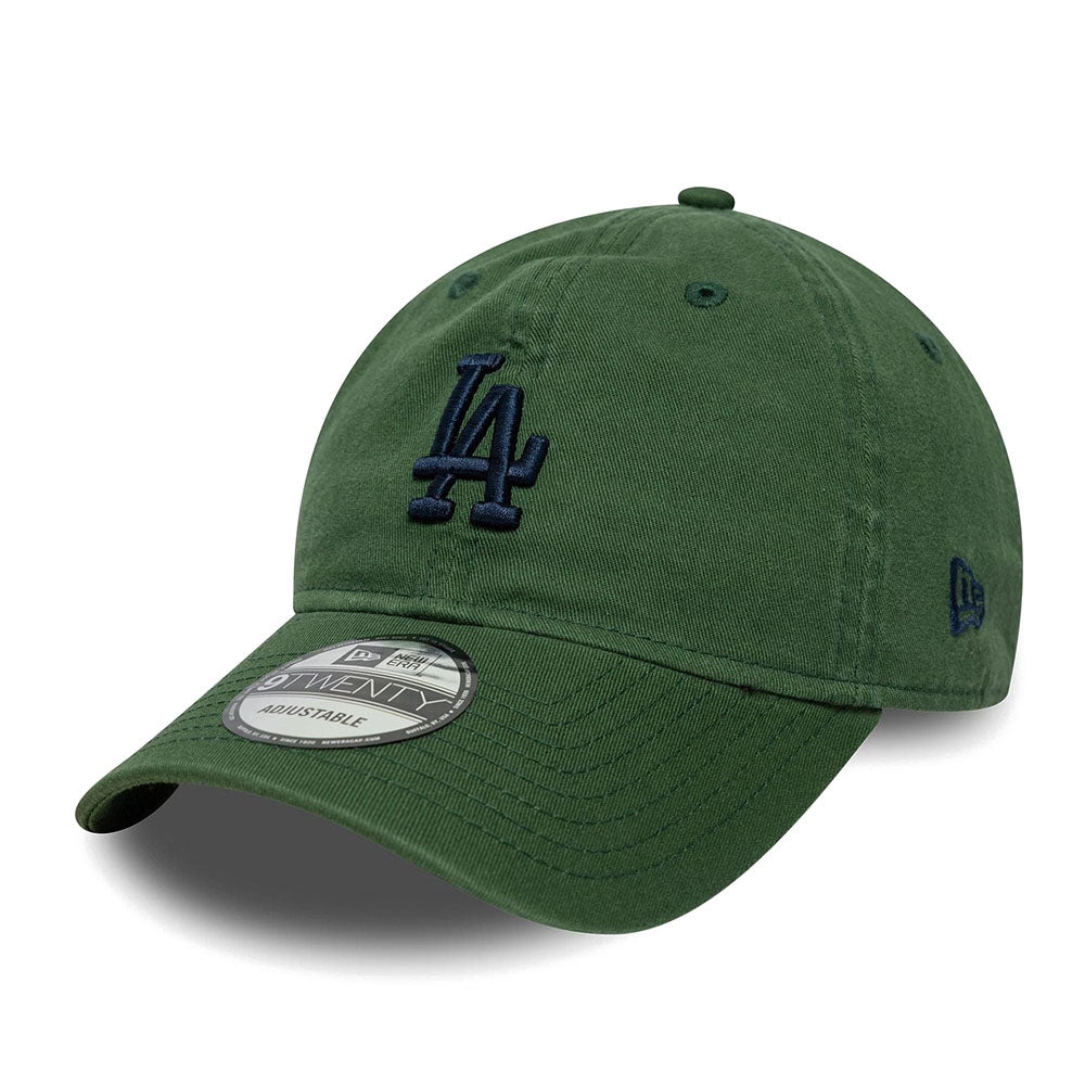 LA DODGERS MLB WASHED SCRIPT DARK GREEN 9TWENTY CAP