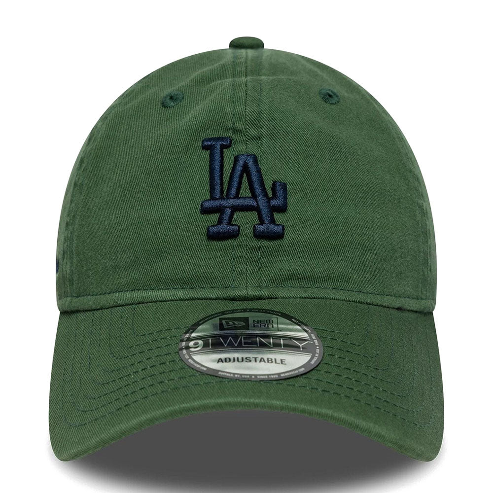 LA DODGERS MLB WASHED SCRIPT DARK GREEN 9TWENTY CAP