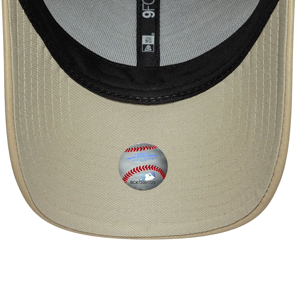 NEW YORK YANKEES WOMENS MLB PU BEIGE 9FORTY CAP