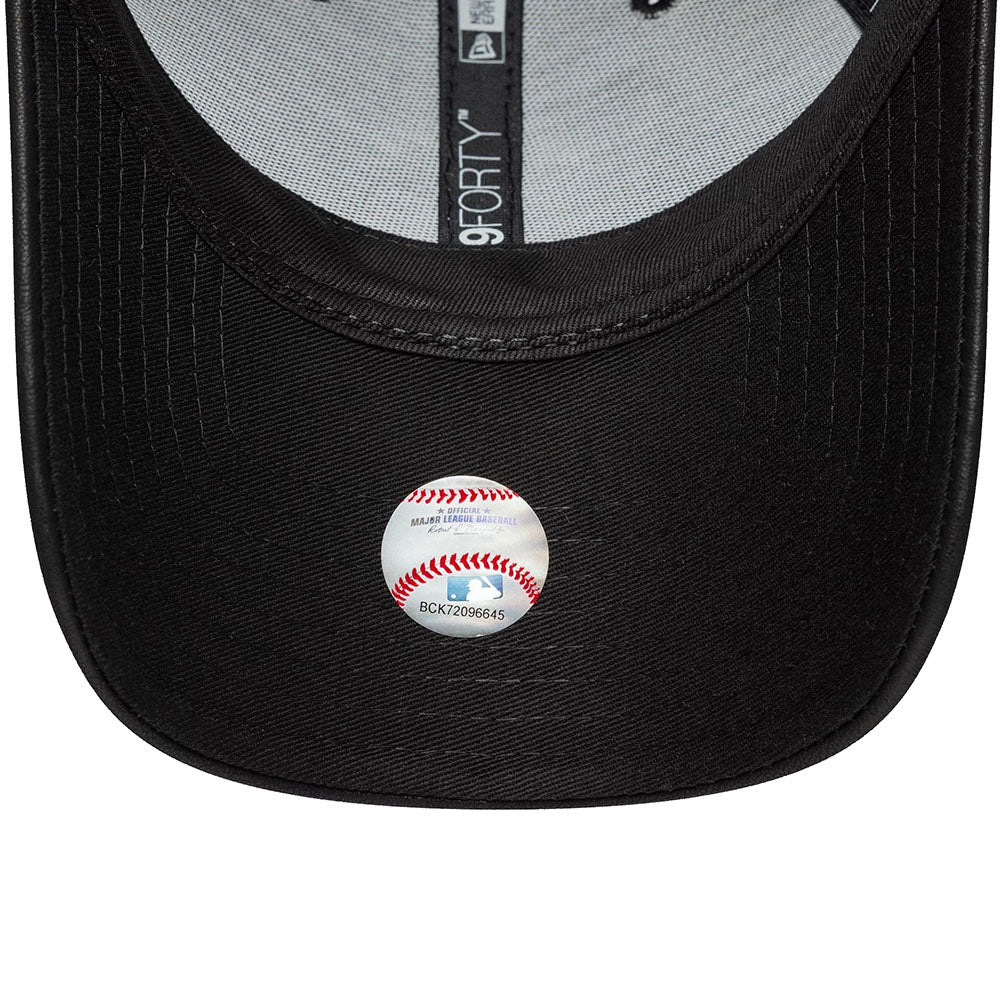 NEW YORK YANKEES WOMENS MLB PU BLACK 9FORTY CAP