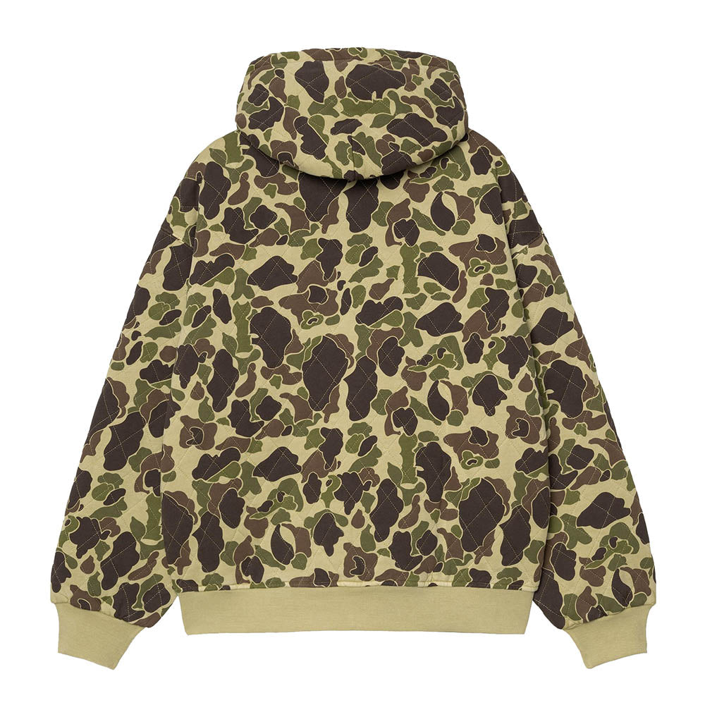 HOODED VISTA QUILTED SWEAT JACKET