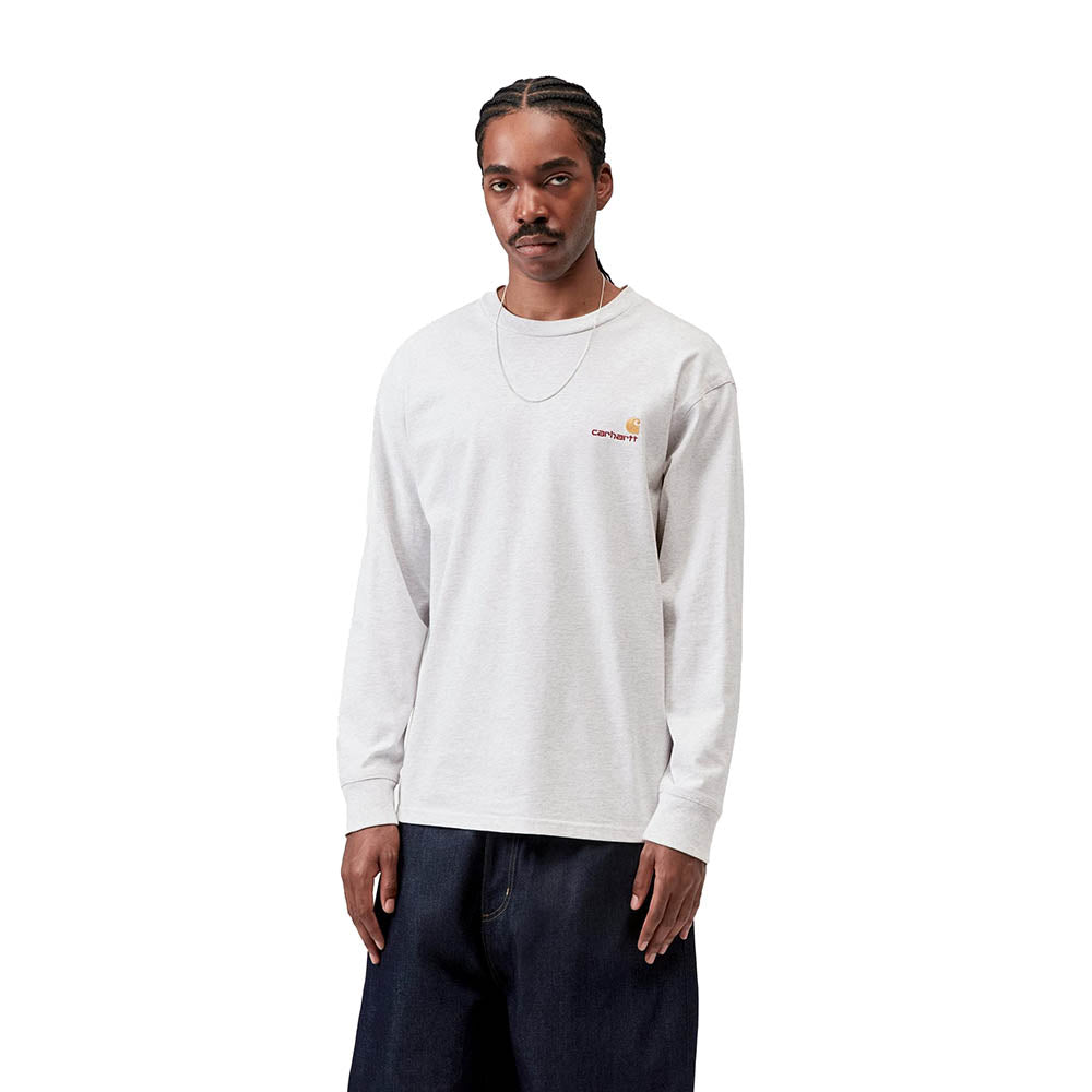 L/S AMERICAN SCRIPT T-SHIRT