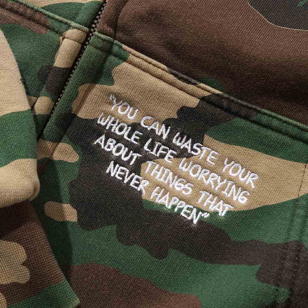 PATCHES ZIP-THRU HOOD