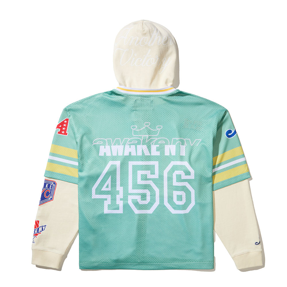 HEADCRACK CHAMPS JERSEY ZIP HOODIE