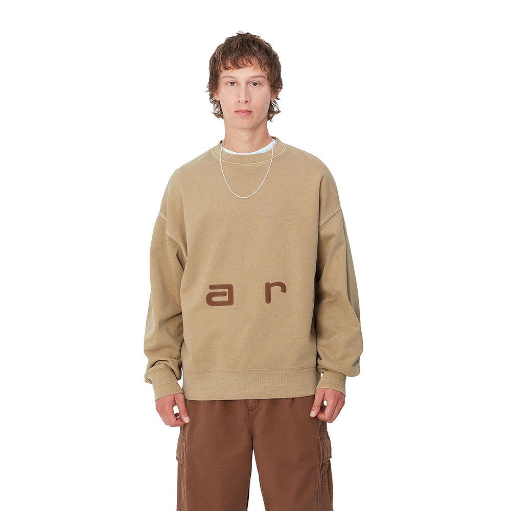 FELT SCRIPT SWEAT