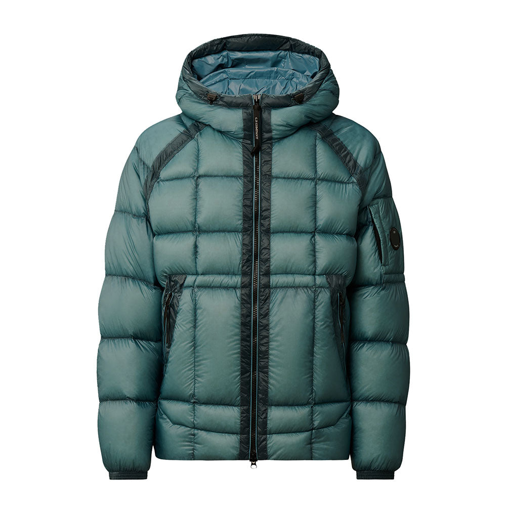 D.D. SHELL HOODED DOWN PUFFER JACKET