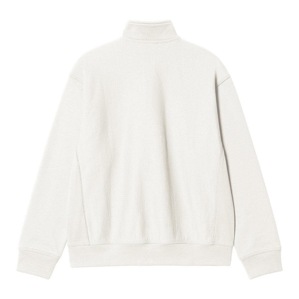 HALF ZIP AMERICAN SCRIPT SWEATSHIRT