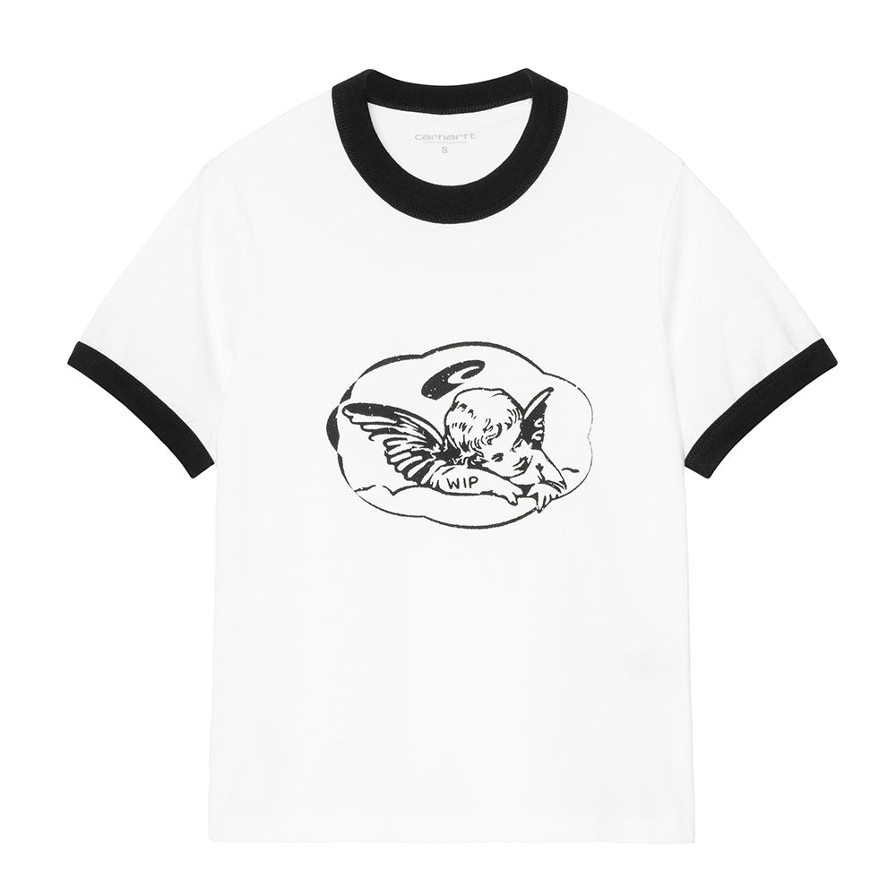 W' S/S REMINISCING RINGER T-SHIRT