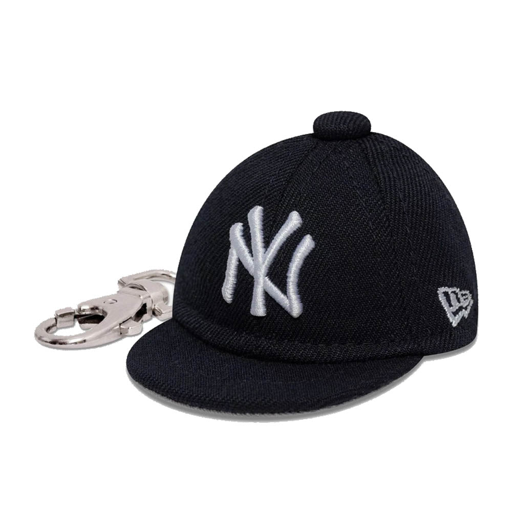 NEW YORK YANKEES MLB MINI CAP NAVY KEYCHAIN