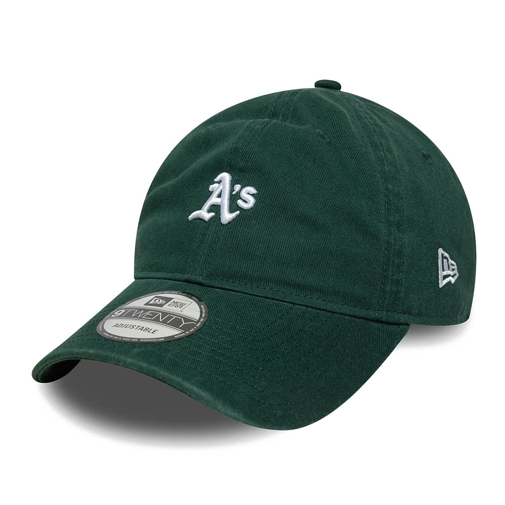 OAKLAND ATHLETICS WASHED MINI LOGO GREEN 9TWENTY CAP