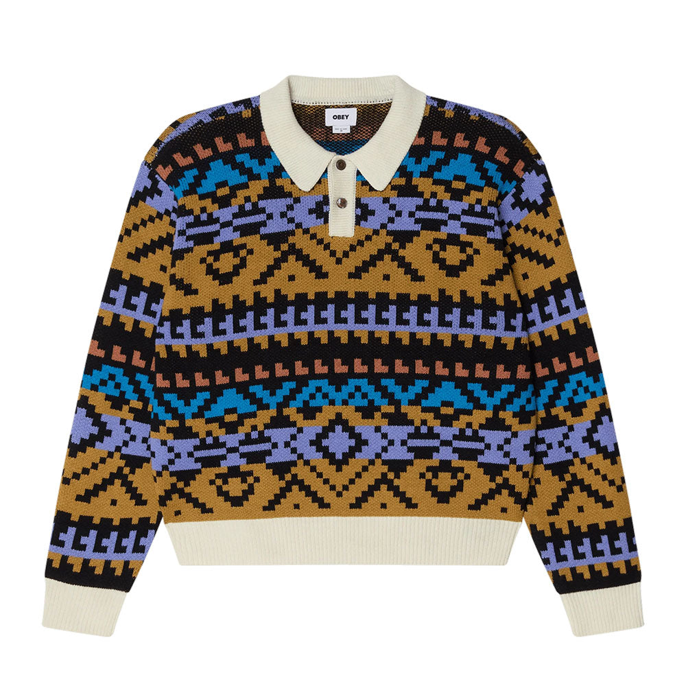 GEO POLO SWEATER