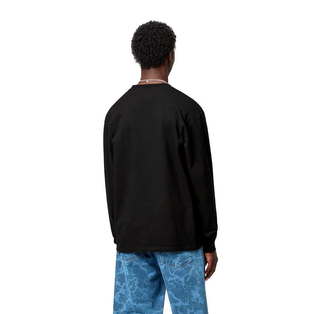 L/S AMERICAN SCRIPT T-SHIRT