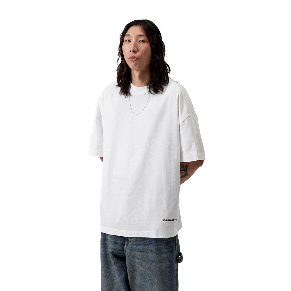 S/S LINK SCRIPT T-SHIRT