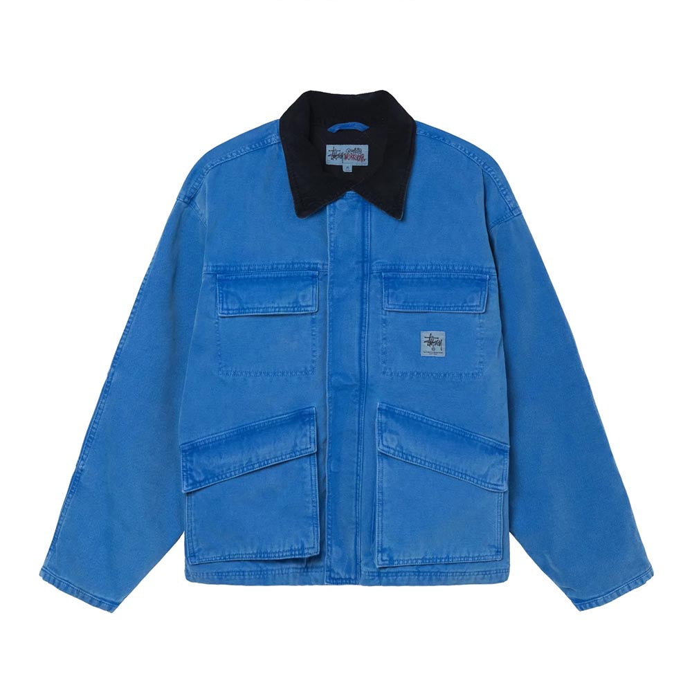 WASHED CANVAS SHOP JACKE