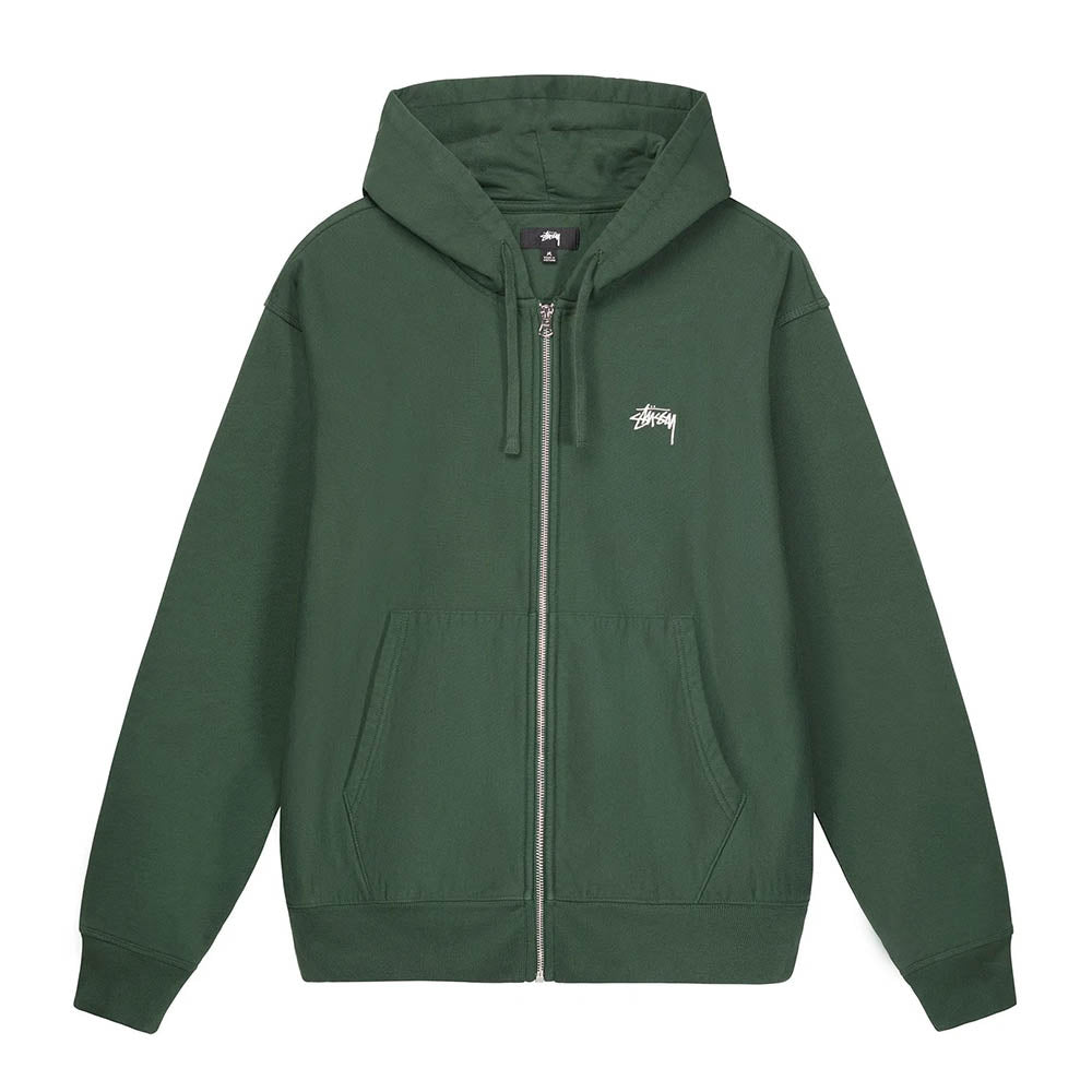 OVERDYED LAGER LOGO REISSVERSCHLUSS HOODIE