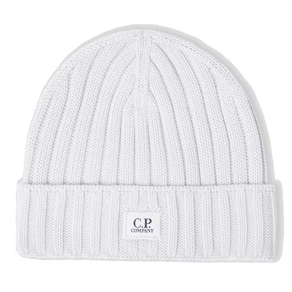 EXTRA FEINES MERINO WOOL LOGO BEANIE