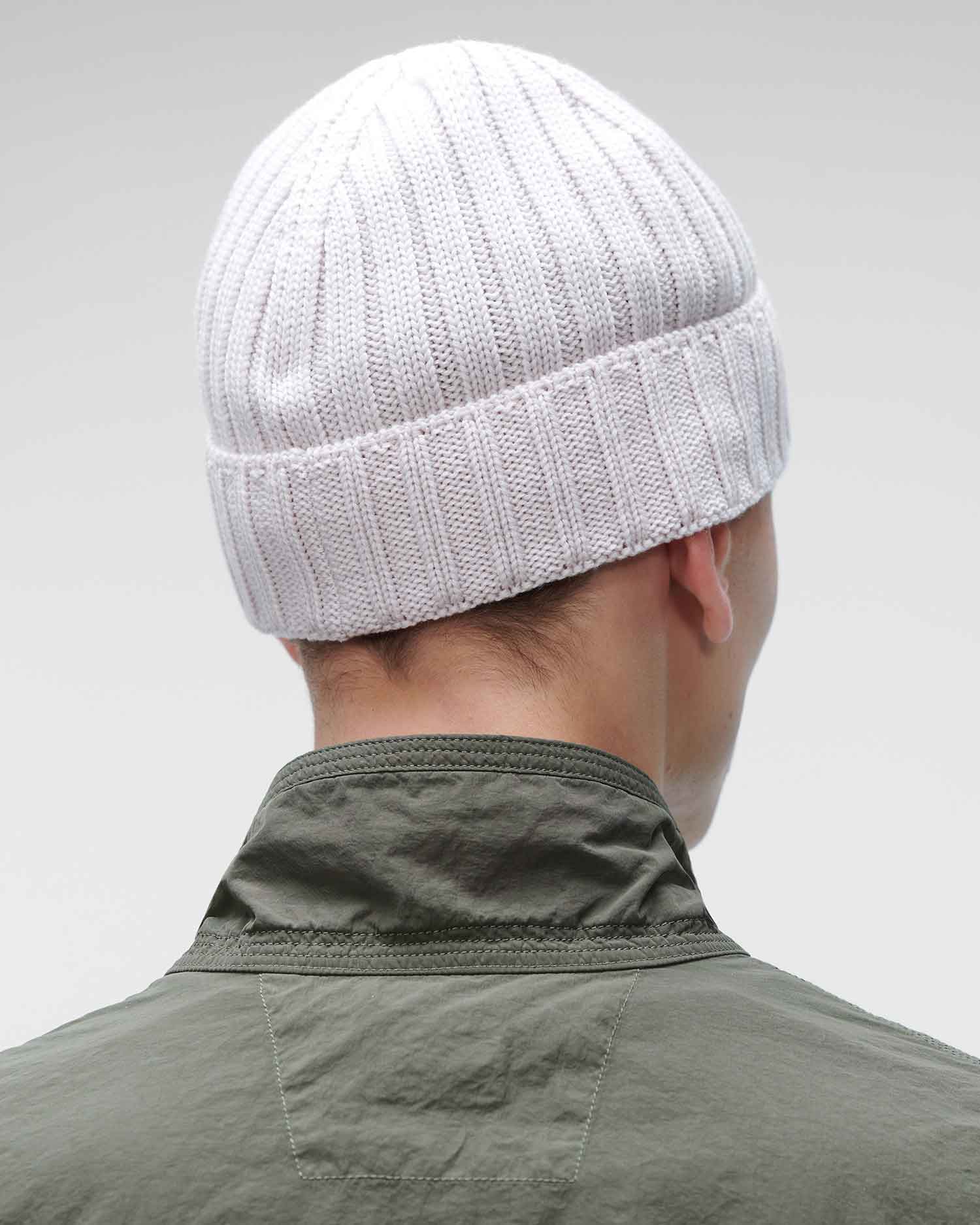 EXTRA FEINES MERINO WOOL LOGO BEANIE
