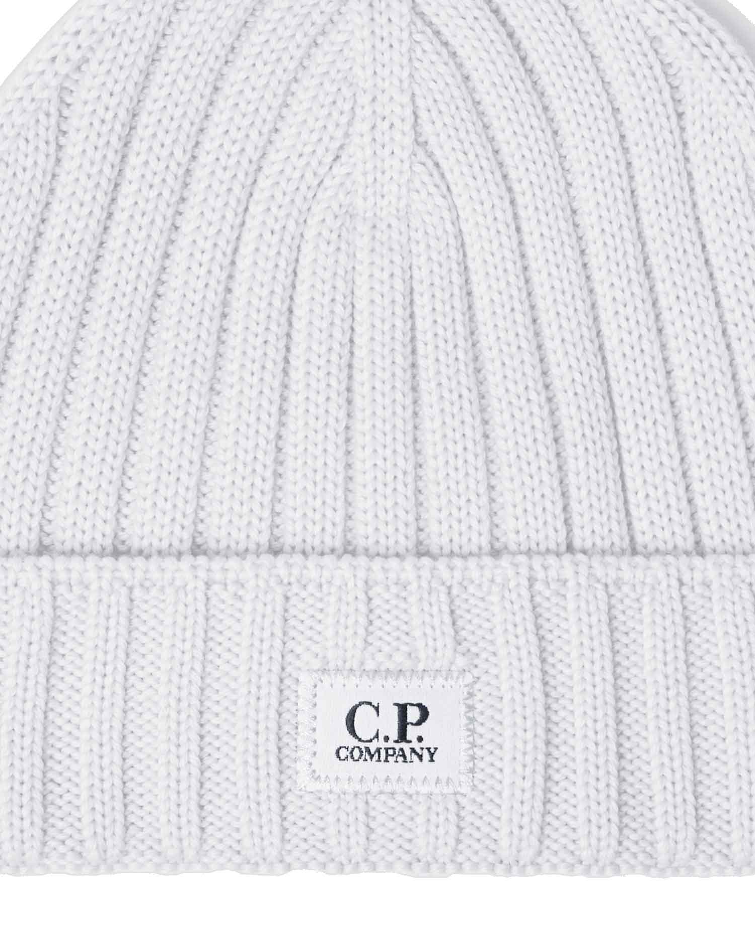 EXTRA FEINES MERINO WOOL LOGO BEANIE