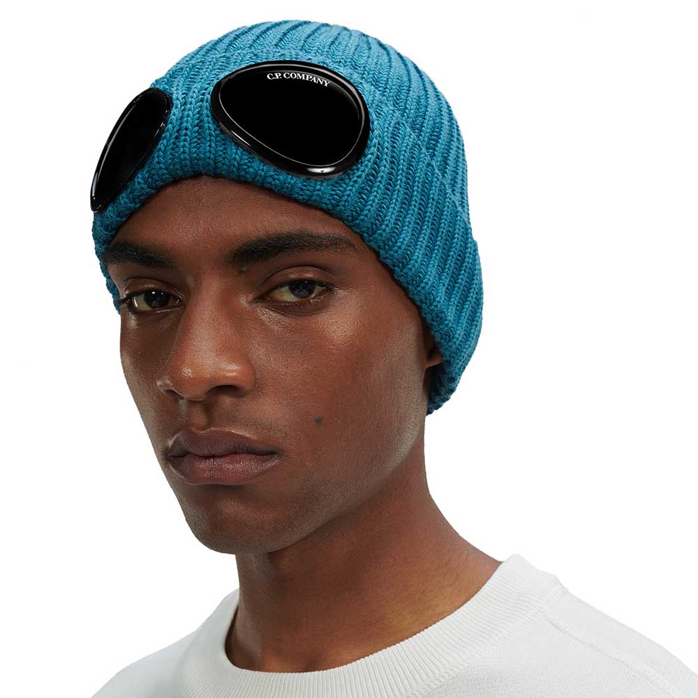 EXTRA FEINE MERINO WOOL GOGGLE BEANIE
