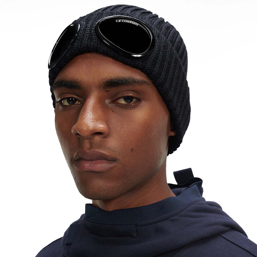 EXTRA FEINE MERINO WOOL GOGGLE BEANIE