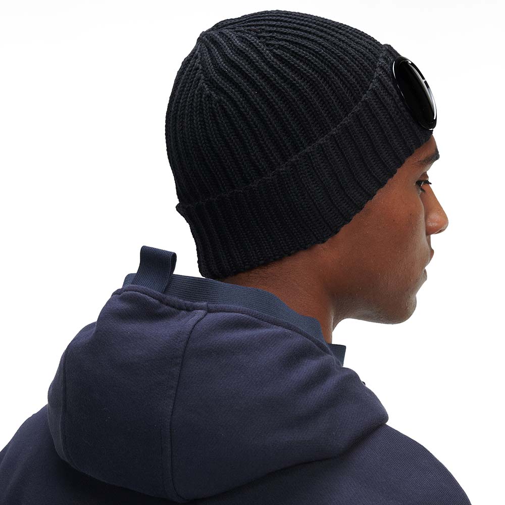 EXTRA FEINE MERINO WOOL GOGGLE BEANIE