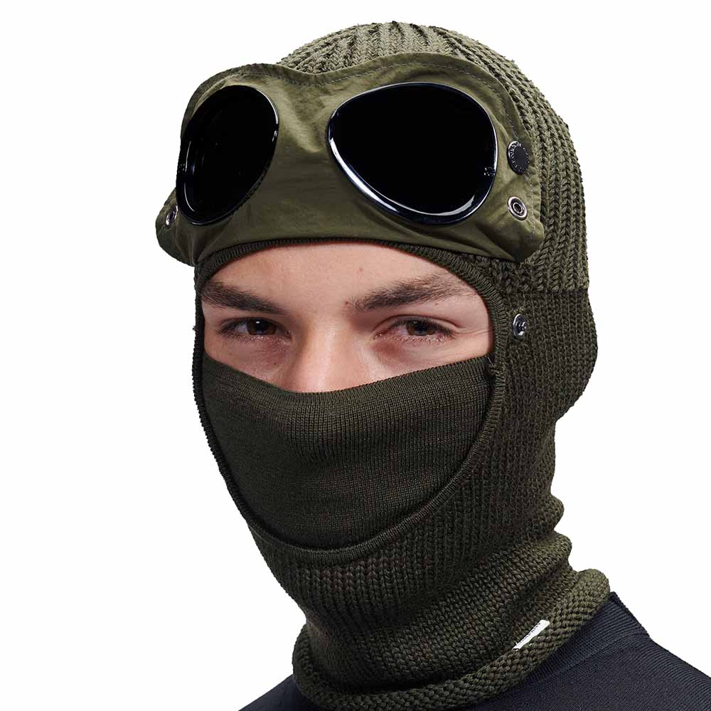 EXTRA FEINE MERINO WOOL GOGGLE BALACLAVA