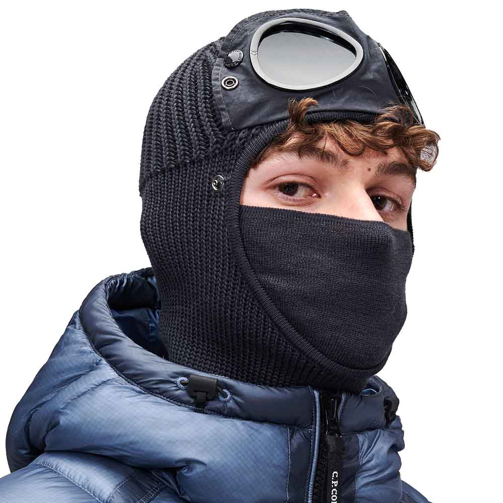 EXTRA FEINE MERINO WOOL GOGGLE BALACLAVA