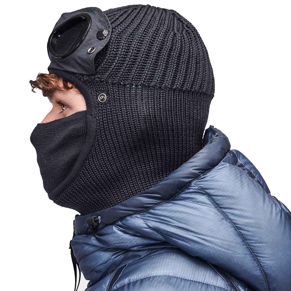 EXTRA FEINE MERINO WOOL GOGGLE BALACLAVA
