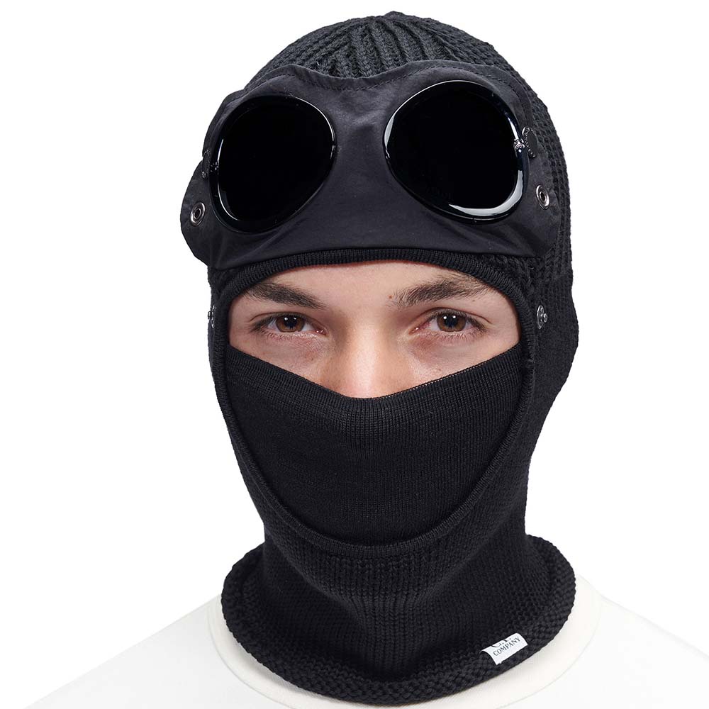 EXTRA FEINE MERINO WOOL GOGGLE BALACLAVA