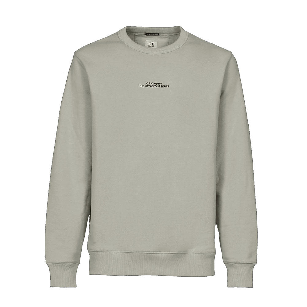 METROPOLIS SERIE DIAGONAL RAISED FLEECE SWEATSHIRT