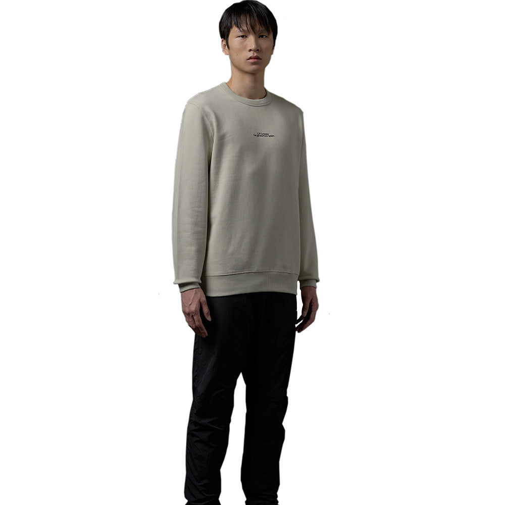 METROPOLIS SERIE DIAGONAL RAISED FLEECE SWEATSHIRT