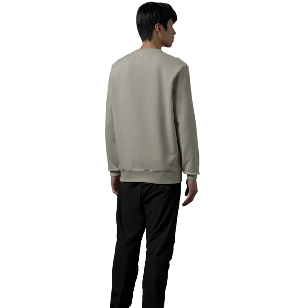 METROPOLIS SERIE DIAGONAL RAISED FLEECE SWEATSHIRT