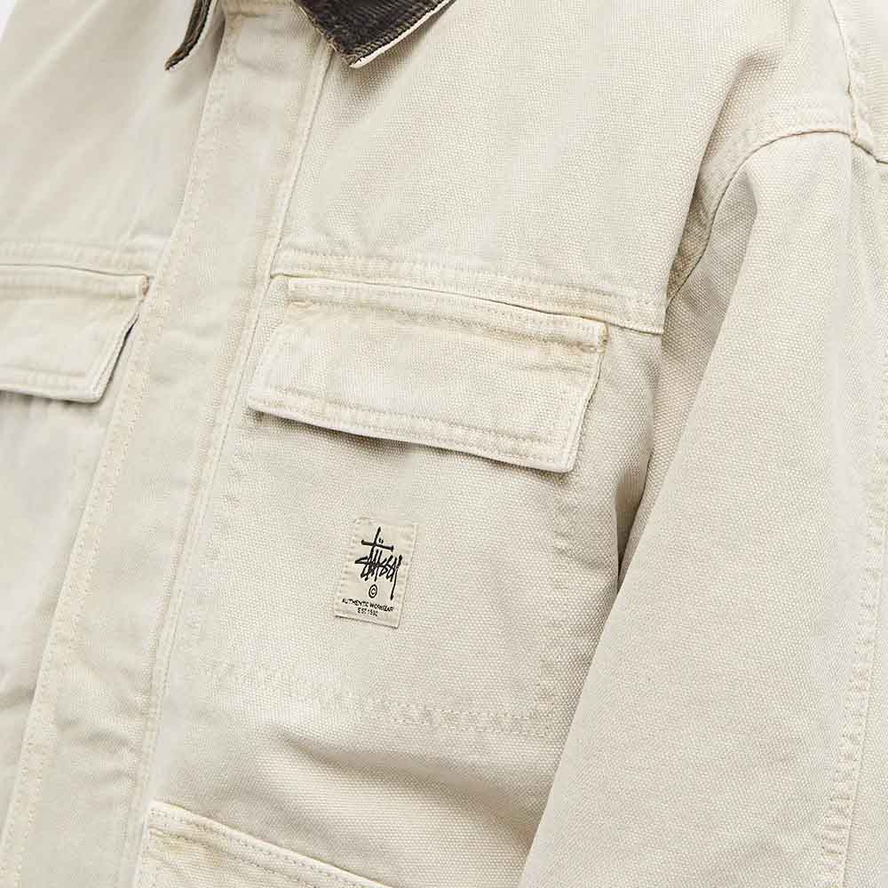 WASHED CANVAS SHOP JACKE