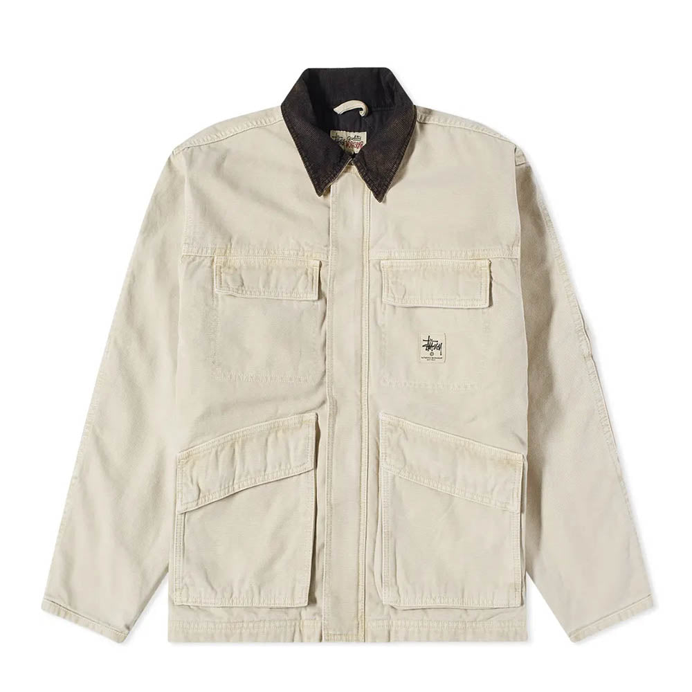 WASHED CANVAS SHOP JACKE