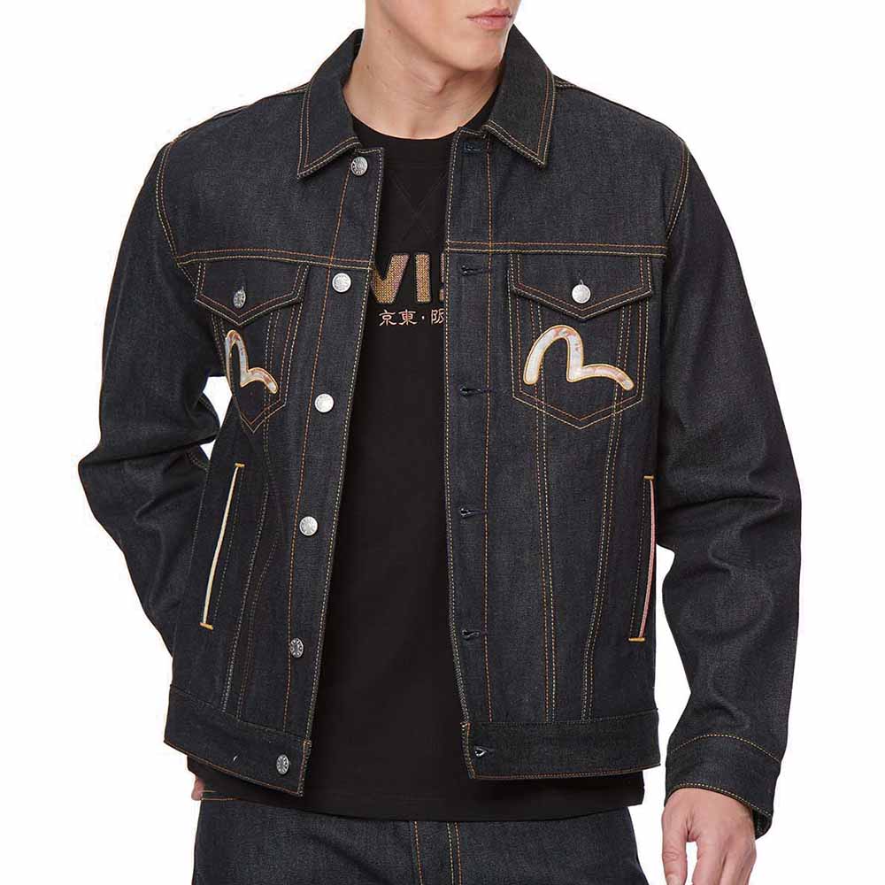 KOMAINU DUO EMBROIDERED DENIM JACKE