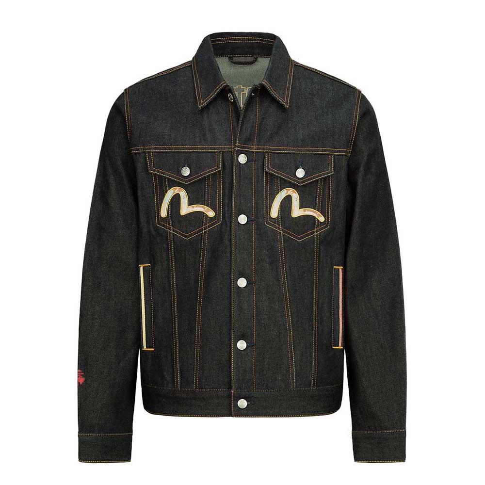 KOMAINU DUO EMBROIDERED DENIM JACKE