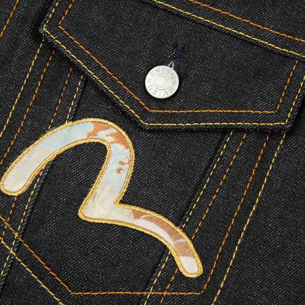 KOMAINU DUO EMBROIDERED DENIM JACKE