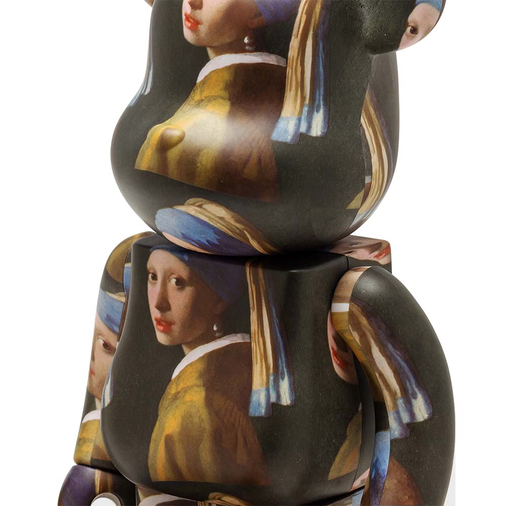 BEARBRICK 1000% VERMEER MÄDCHEN MIT EINEM PERLENOHRRING