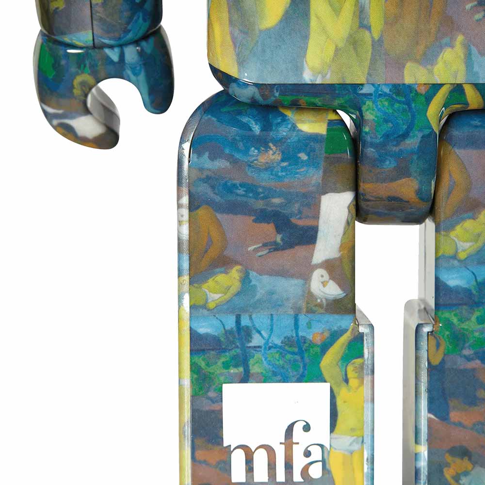 BEARBRICK 400% GAUGUIN WHERE DO WE WIE VON? WHAT ARE WE? WHERE ARE WE GOING? 2-PACK